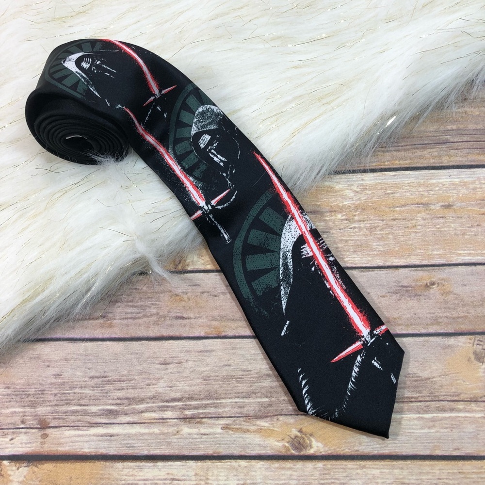 Star Wars Necktie Kylo Ren Light Saber Tie